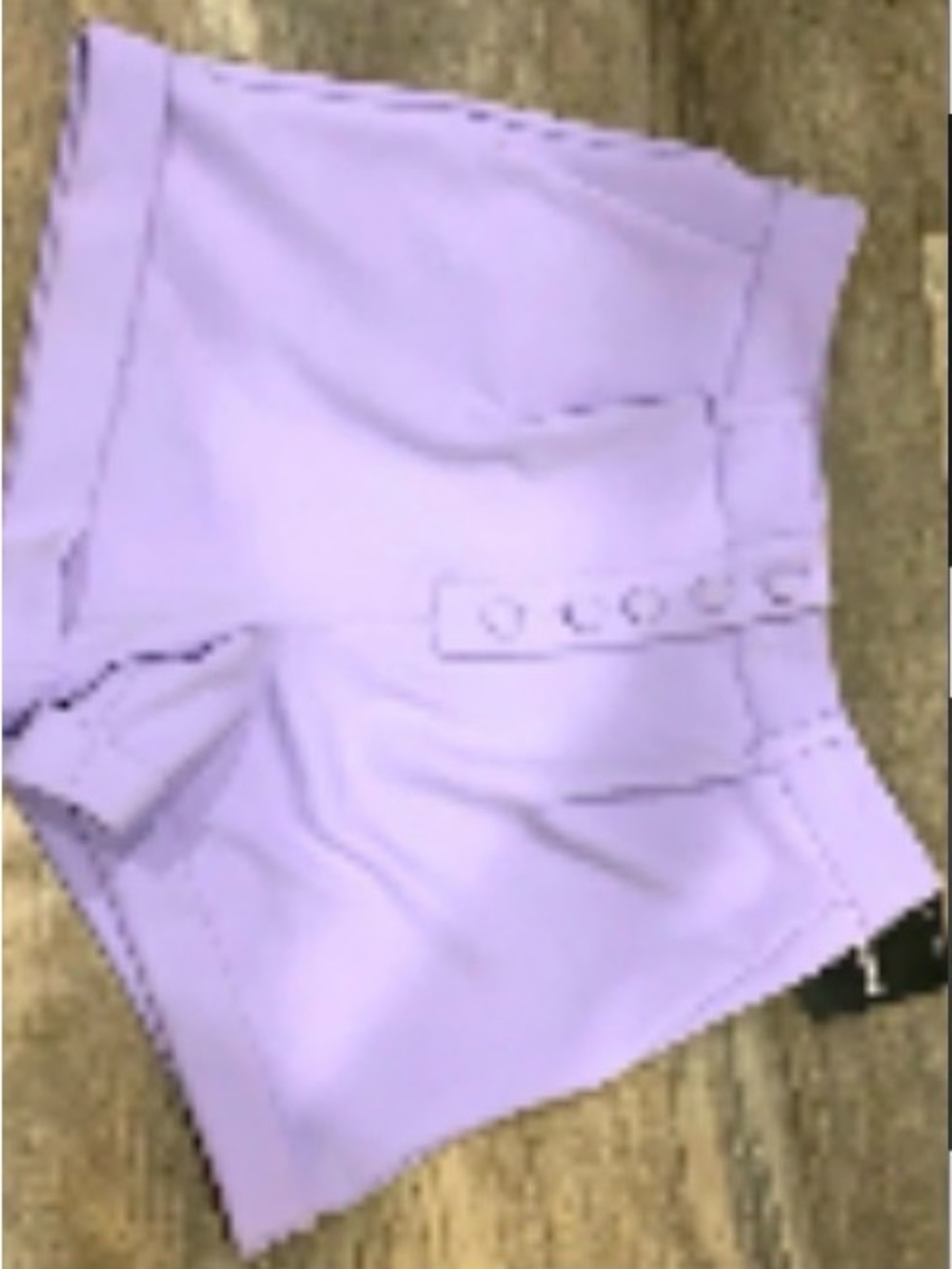 High-Waist Lavender Women’s Shorts
